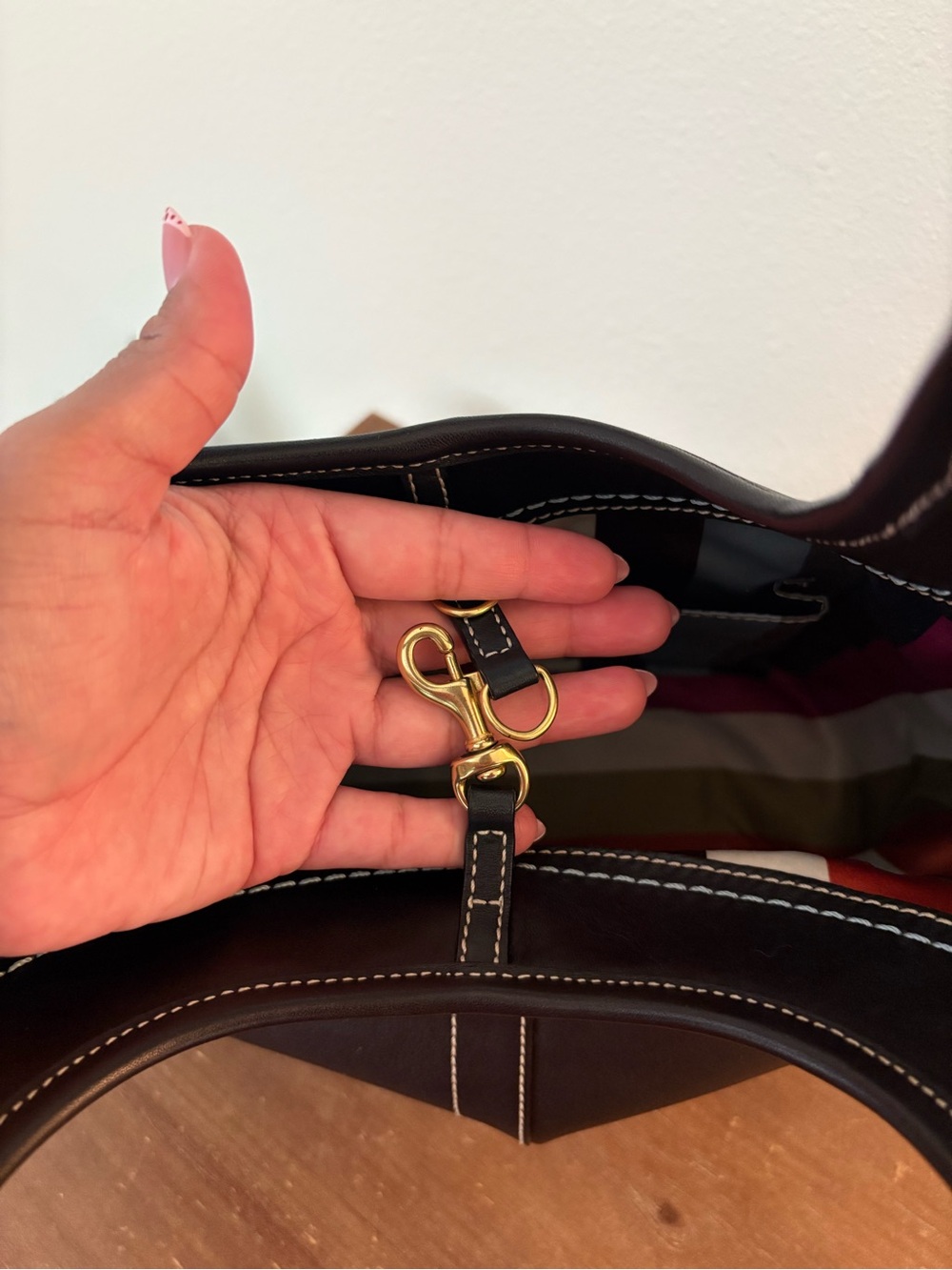 Vintage Coach Legacy Ergo Tote 11285 Black Leather - Gem